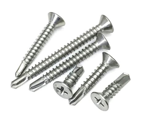 self-drilling sheet metal screws|self drilling screws for thick steel.